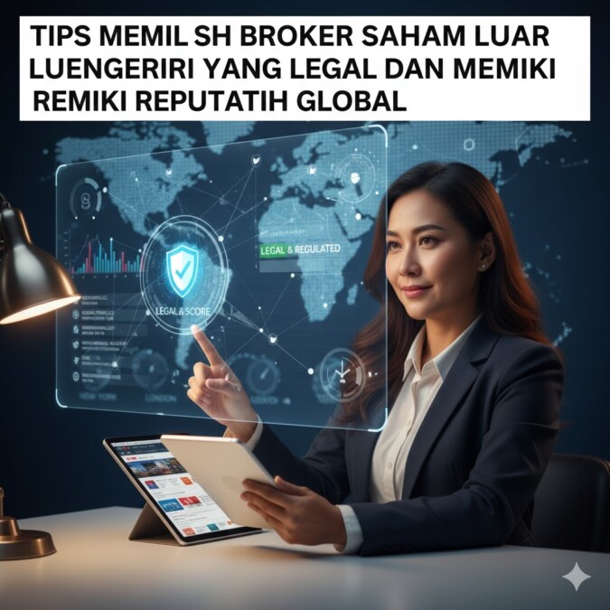 Tips Memilih Broker Saham Luar Negeri Yang Legal Dan Memiliki Reputasi Global